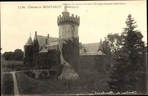 Ak Souvigny Allier, Chateau de Montaret