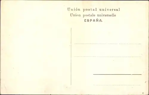 Ak Villagarcia Asturien, Plaza del Mercado