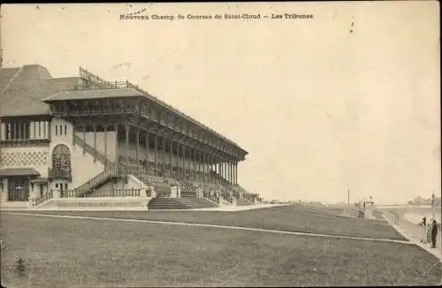 Ak Saint Cloud Hauts de Seine, Nouveau Champ de Courses, Les Tribunes