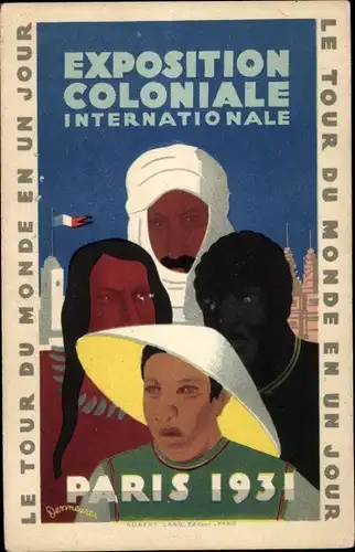 Künstler Ak Weltausstellung 1931 Paris, Exposition Coloniale Internationale