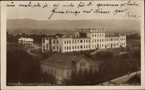 Ak Fürstenfeld Steiermark, Landes-Krankenhaus