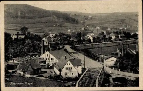 Ak Olbernhau im Erzgebirge, Gesamtansicht