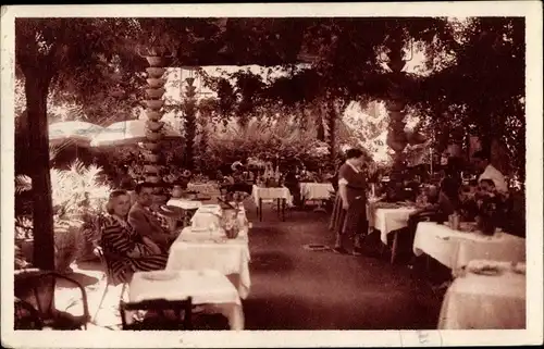 Ak Montpellier Hérault, Restaurant Chez Nenette, 6 Rue de Verdun, Le Jardin d'ete