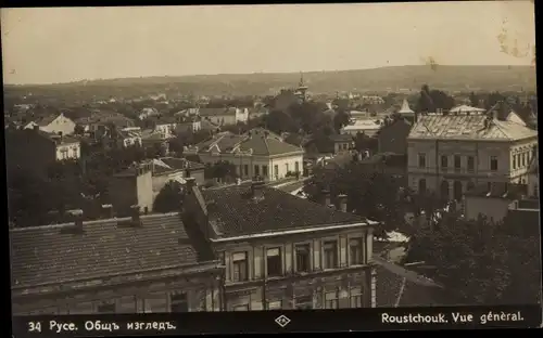 Foto Ak Rustschuk Russe Bulgarien, Gesamtansicht