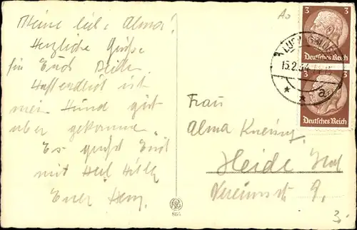 Ak Drei Hunde, Hunde-Geschwister