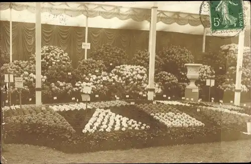 Foto Ak Paris, Exposition d'Horticulture 1909, Gartenschau, Innenansicht