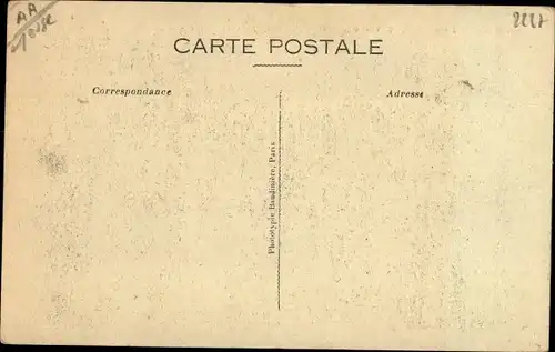 Ak Verdun Lothringen Meuse, Une Rue detraite, Kriegszerstörungen, I WK