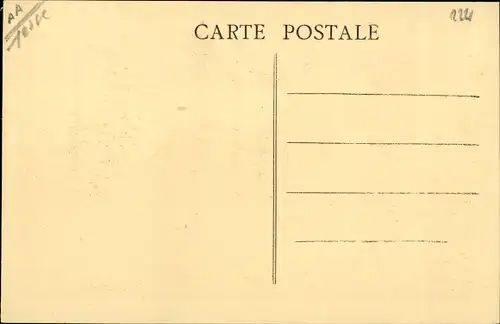 Ak Verdun Lothringen Meuse, Batiment X, Monument Place d'Isly, Kriegszerstörungen, I WK