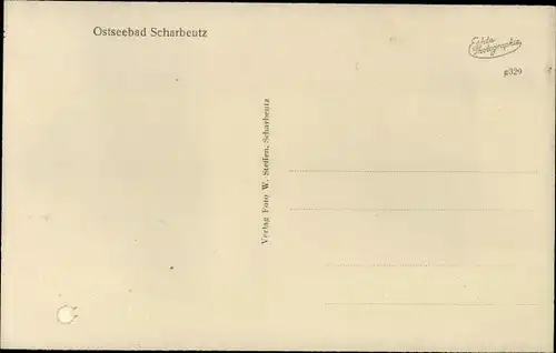 Ak Ostseebad Scharbeutz in Ostholstein, Haus im Ort, Gesamtansicht