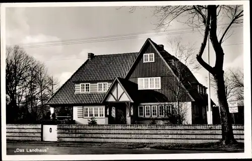 Ak Ostseebad Scharbeutz in Ostholstein, "Das Landhaus", Gesamtansicht