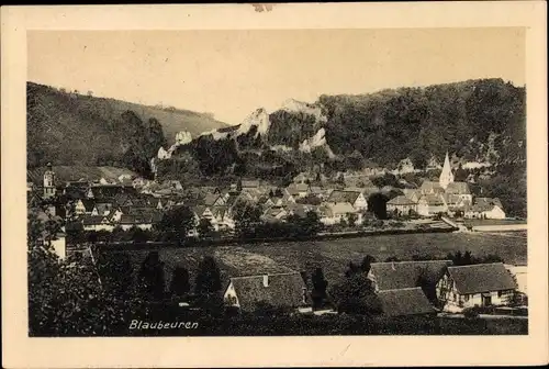 Ak Blaubeuren in Württemberg, Panorama