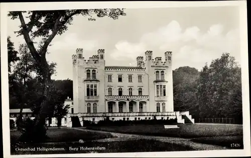 Ak Seebad Heiligendamm Bad Doberan, Burg Hohenzollern