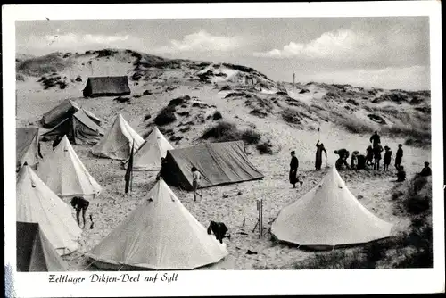 Ak Insel Sylt in Nordfriesland, Dikjen Deel, Gemeinnütziger Verien für Jugenderholung e.V.