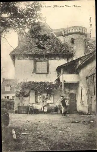 Ak Le Breuil Allier, Vieux Chateau