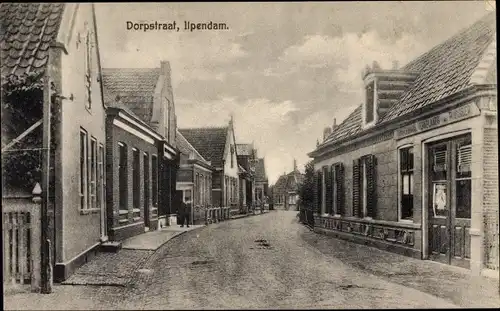 Ak Ilpendam Waterland Nordholland Niederlande, Dorpstraat