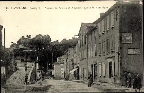 Ak Lavelanet Ariege, Avenue de Belesta, Ancienne Route de Montsegur