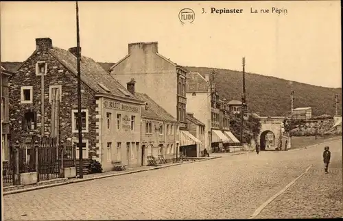 Ak Pepinster Wallonien Lüttich, La Rue Pepin