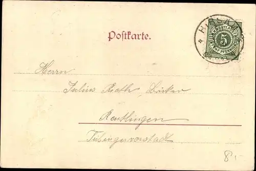 Präge Wappen Ak Hirsau Calw im Schwarzwald, Gesamtansicht