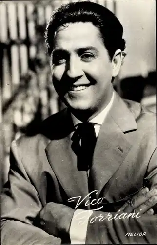 Ak Schauspieler und Sänger Vico Torriani, Portrait