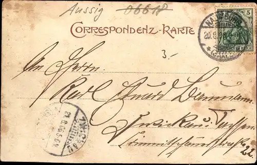 Ak Ústí nad Labem Aussig an der Elbe, Ferdinandshöhe, Elbethal