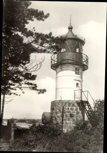 Ak Neuendorf auf der Insel Hiddensee, Leuchtturm