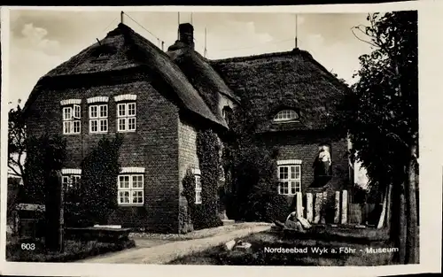 Foto Wyk auf Föhr Nordfriesland, Museum, Reetdach