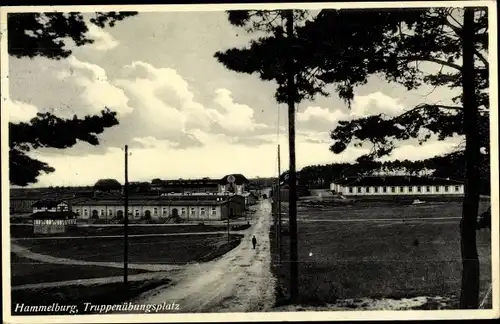 Ak Hammelburg in Unterfranken Bayern, Truppenübungsplatz
