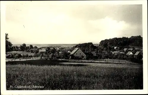 Ak Preußisch Oldendorf in Westfalen, Gesamtansicht