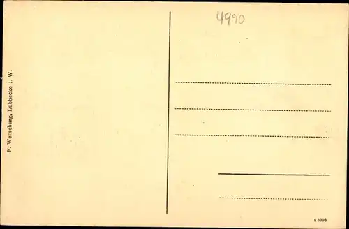 Ak Lübbecke in Westfalen, Gesamtansicht