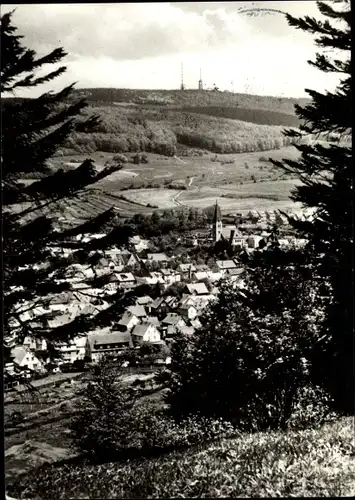 Ak Brotterode Trusetal in Thüringen, Blick zum Großen Ilsenberg