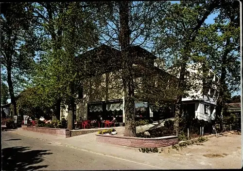 Ak Bad Bevensen in Niedersachsen, Cafe-Pension Berlin