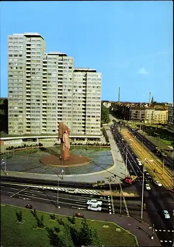 Ak Berlin Friedrichshain, Leninplatz