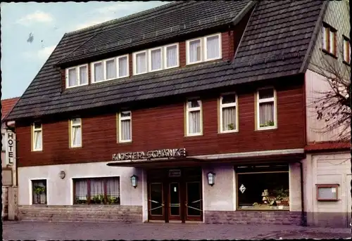 Ak Walkenried am Harz, Hotel Klosterschänke, Fleischerei