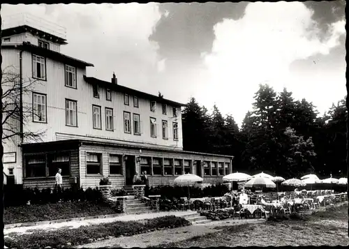 Ak Wieda Walkenried im Harz, Berghotel Stöberhai