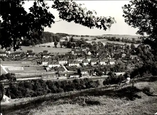 Ak Wurzbach in Thüringen, Gesamtansicht