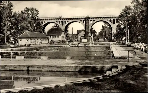 Ak Stadtilm in Thüringen, Schwimmbad