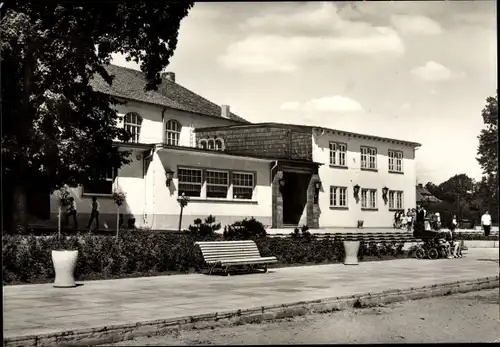 Ak Mühlhausen in Thüringen, Erholungszentrum Schwanenteich