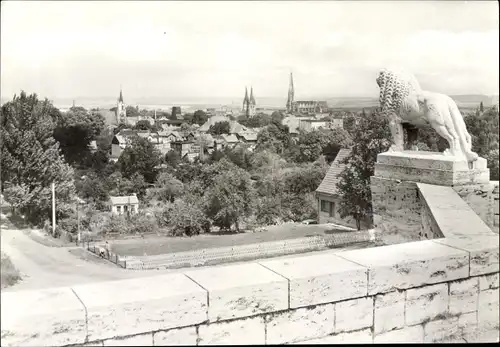 Ak Mühlhausen in Thüringen, Blick vom Stadtberg