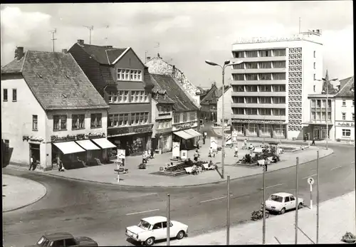 Ak Mühlhausen in Thüringen, Wilhelm Pieck-Platz, Autos