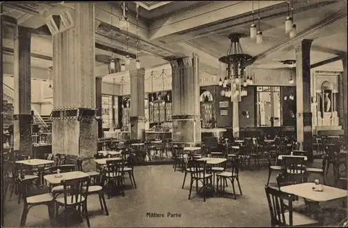 Ak Hannover in Niedersachsen, Café Continental, mittlere Partie