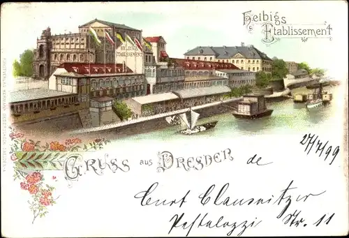 Litho Dresden Altstadt, Helbigs Etablissement