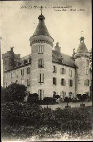 Ak Marcillat Allier, Chateau de Ludaix