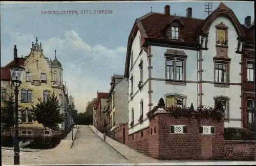 Ak Kaiserslautern Pfälzerwald, Hausansichten in der Otto Straße