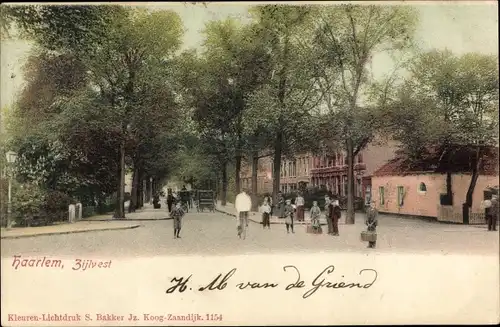 Ak Haarlem Nordholland Niederlande, Zijlvest