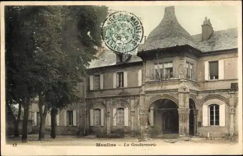 Ak Moulins Allier, la Gendarmerie