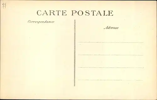 Ak Melun Seine et Marne, Catastrophe 1913, Les effets du tamponnement