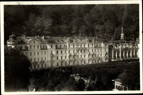 Ak Karlovy Vary Karlsbad Stadt, Park Hotel Pupp