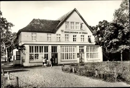 Ak Ostseebad Boltenhagen, FDGB Erholungsheim "Am Strand"