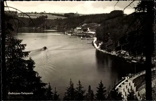 Ak Kriebstein Sachsen, Zschopau Talsperre