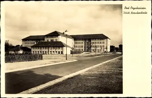 Ak Bad Oeynhausen in Westfalen, Städt. Krankenhaus